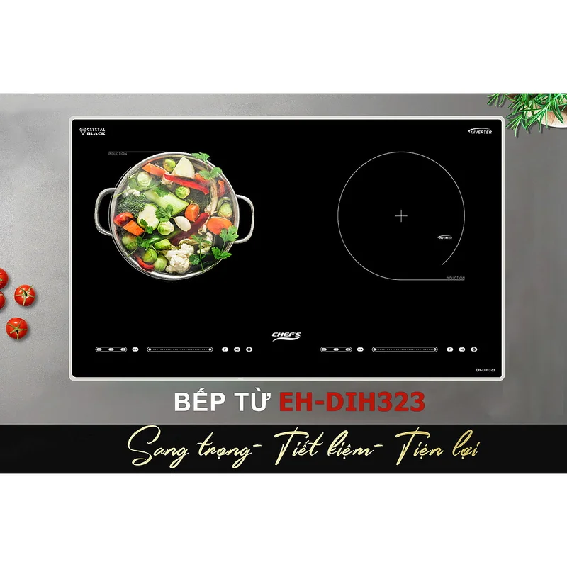 Bếp từ 2 vùng nấu Chefs EH-DIH323