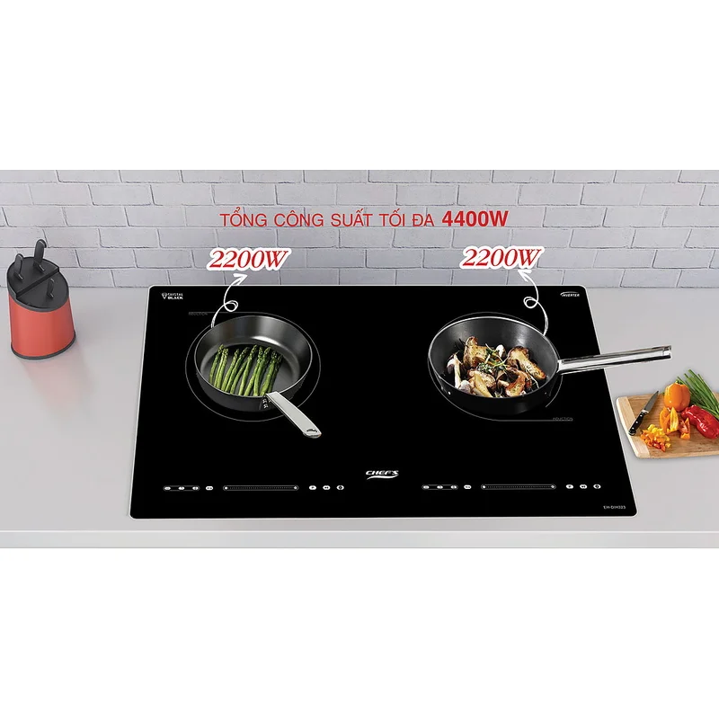 Bếp từ 2 vùng nấu Chefs EH-DIH323