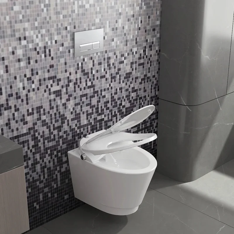 Bồn cầu treo tường nắp rửa cơ Viglacera V909D 
