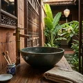 Chậu lavabo gốm mỹ thuật Kanly GV007