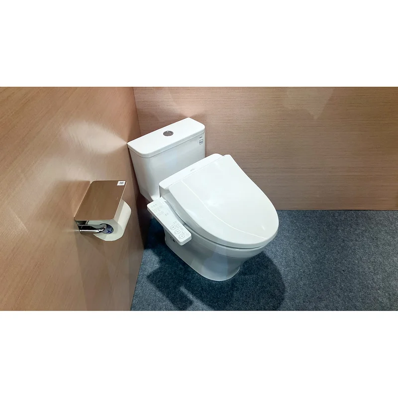 Bồn cầu điện tử TOTO MS857CDW26#XW nắp rửa Washlet dòng S1 giấu dây