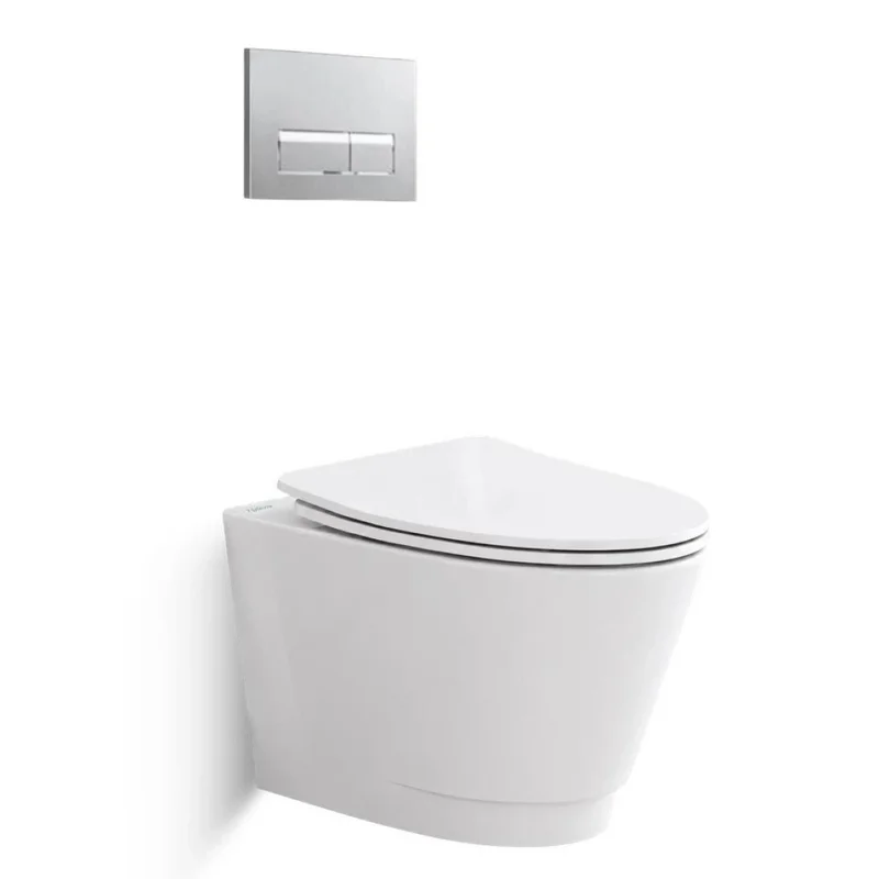Bồn cầu treo tường nắp êm Viglacera V909