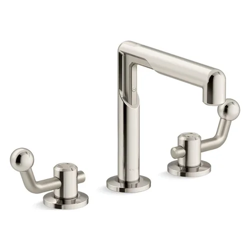 Vòi Lavabo 3 Lỗ Nóng Lạnh màu nickel Kallista P34864-BN-SN
