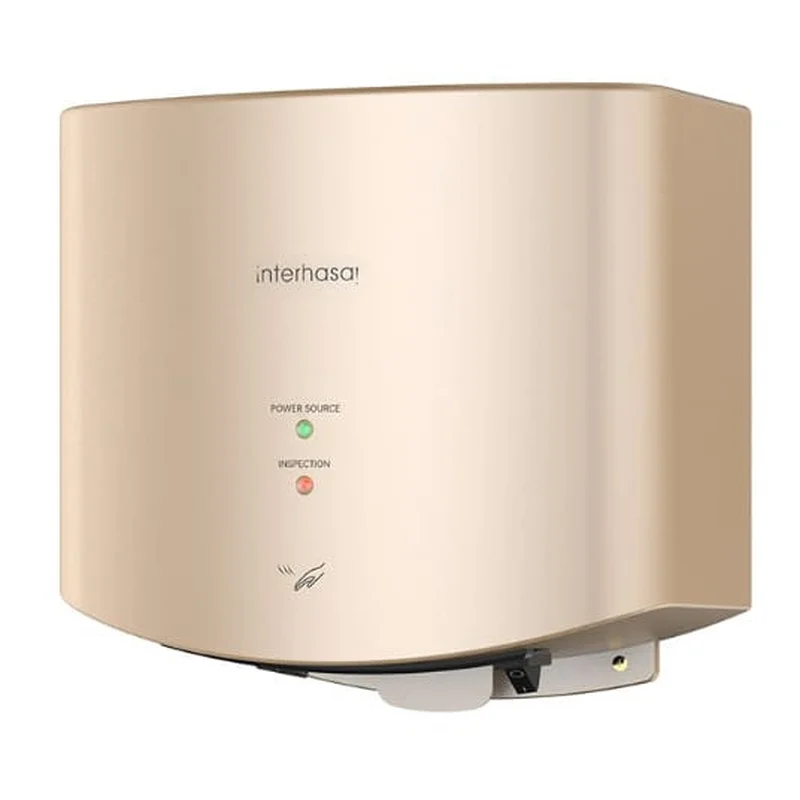 Máy sấy tay tự động màu vàng Interhasa HSD-3861V