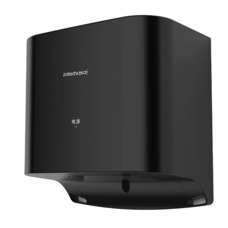 Máy sấy tay tự động màu đen Interhasa HSD-A3868D