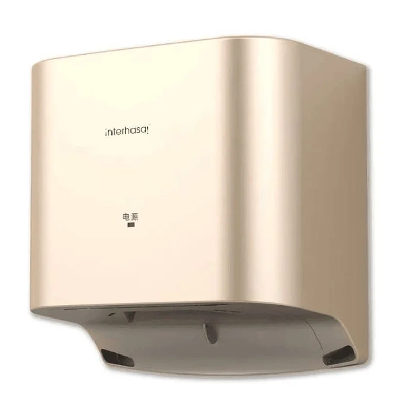 Máy sấy tay tự động màu vàng Interhasa HSD-A3868V
