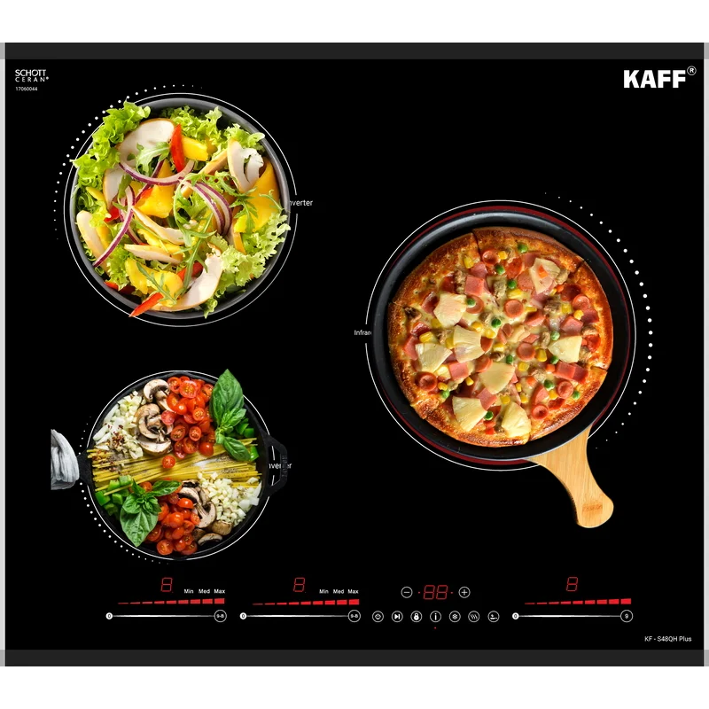 Bếp 2 từ 1 điện KAFF KF-S48QH PLUS