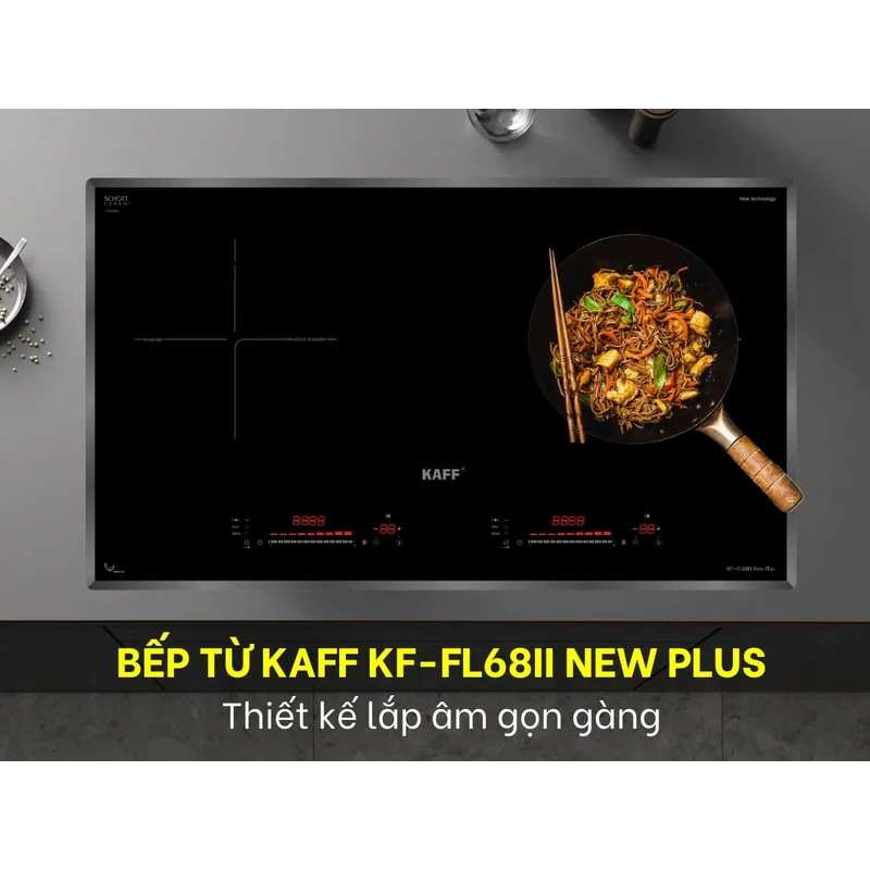 Bếp điện từ 2 vùng nấu KAFF KF-FL68II NEW PLUS