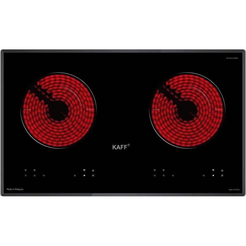Bếp hồng ngoại 2 vùng nấu KAFF KF-073CC
