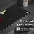 Bếp điện từ 2 vùng nấu KAFF KF-073IC