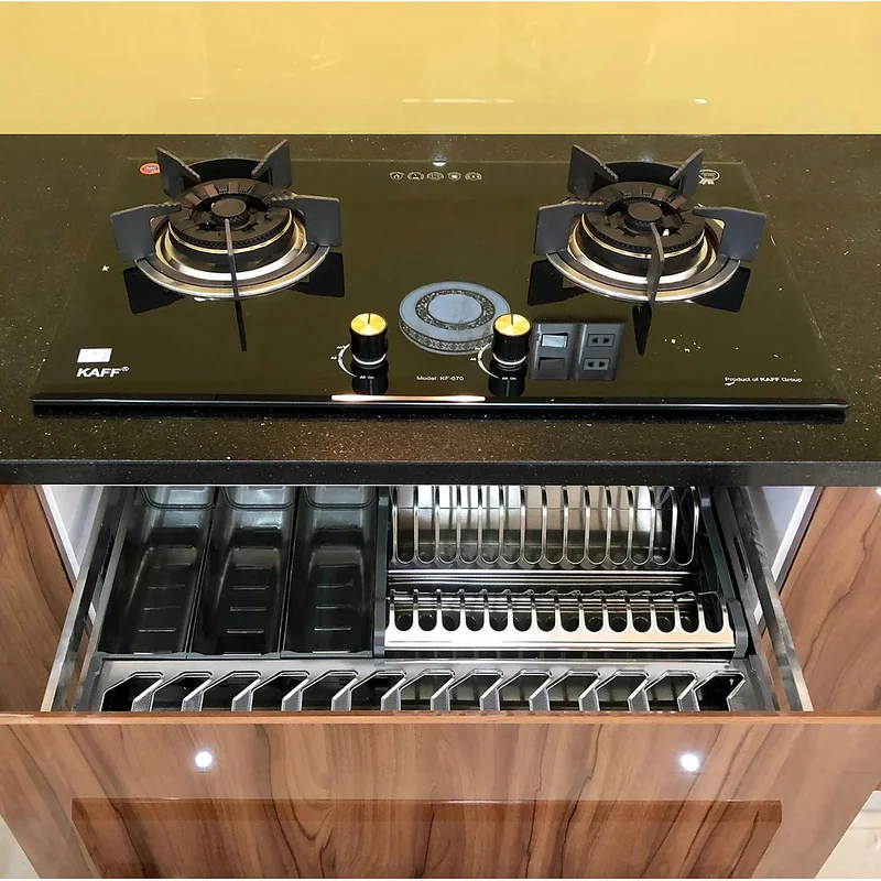 Bếp gas 2 vùng nấu KAFF KF-670