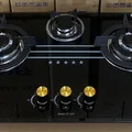 Bếp gas 2 vùng nấu KAFF KF-321