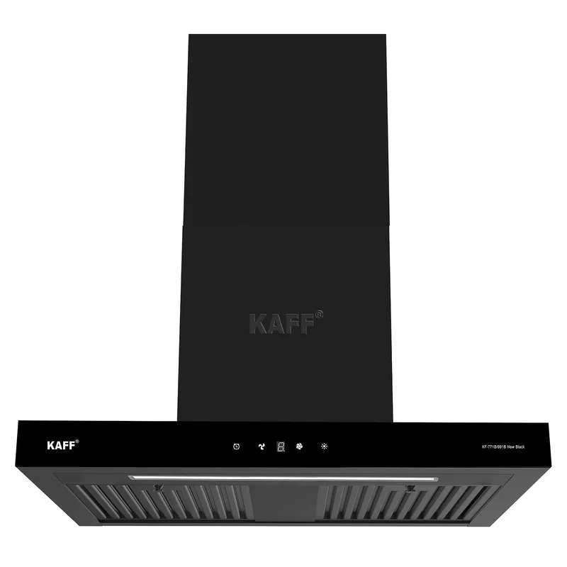 Máy hút mùi chữ T KAFF KF-771B NEW BLACK