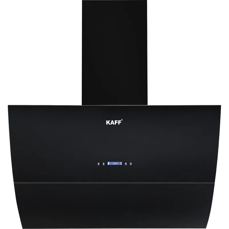 Máy hút mùi kính vát màu đen KAFF KF-LUX-AT70H-BK