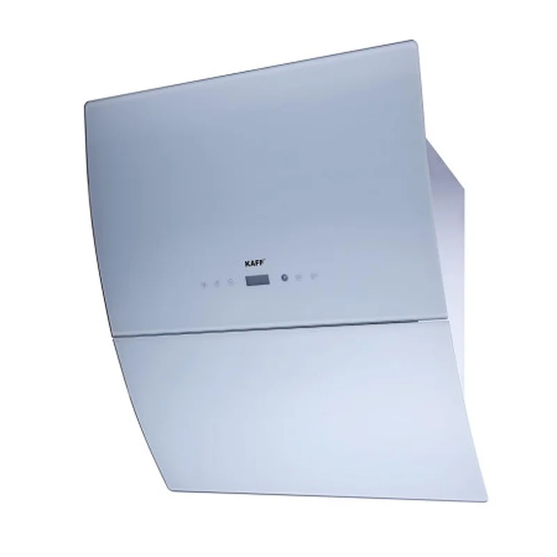 Máy hút mùi kính vát màu trắng KAFF KF-LUX-AT70H-WH