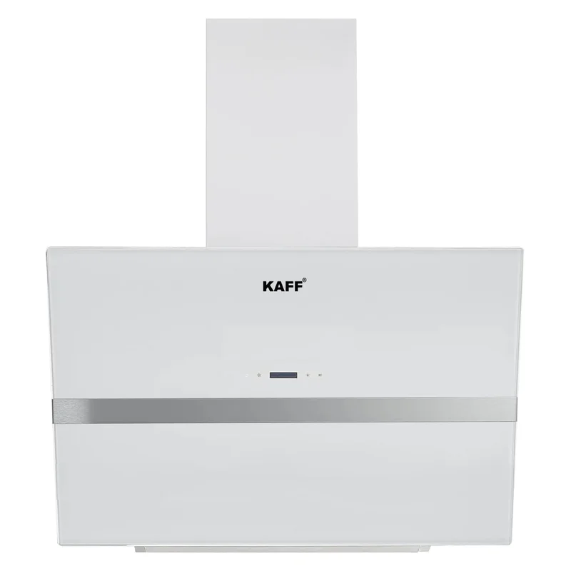 Máy hút mùi kính vát màu trắng KAFF KF-LUX-AT90FH-WH