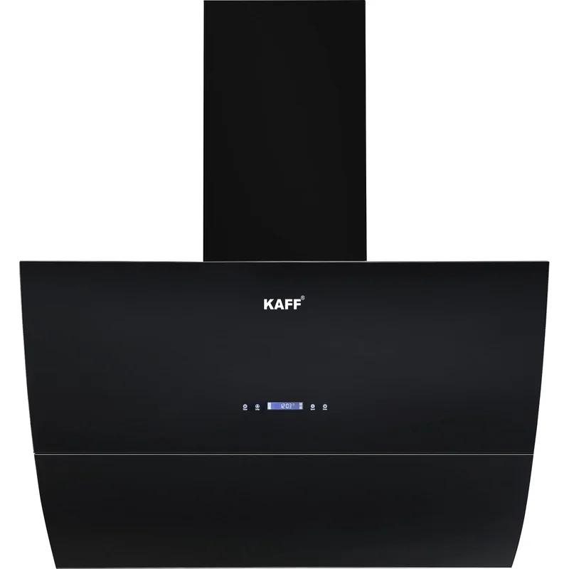 Máy hút mùi kính vát màu đen KAFF KF-LUX-AT90H-BK
