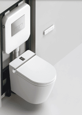 Bồn cầu treo két nước âm tường