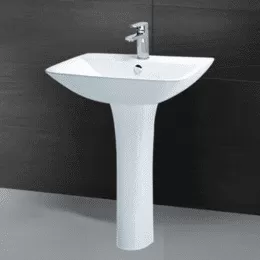 Lavabo treo tường chân đứng
