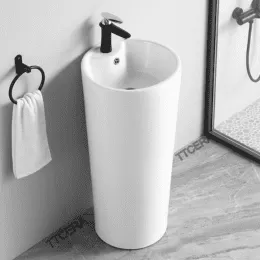 Lavabo liền chân đặt sàn