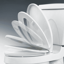 Nắp bồn cầu rơi êm