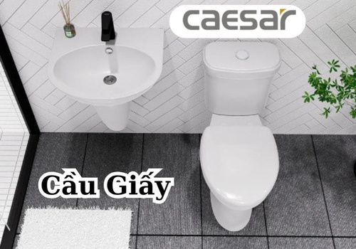 Thiết bị vệ sinh Caesar tại Cầu Giấy, Hà Nội  