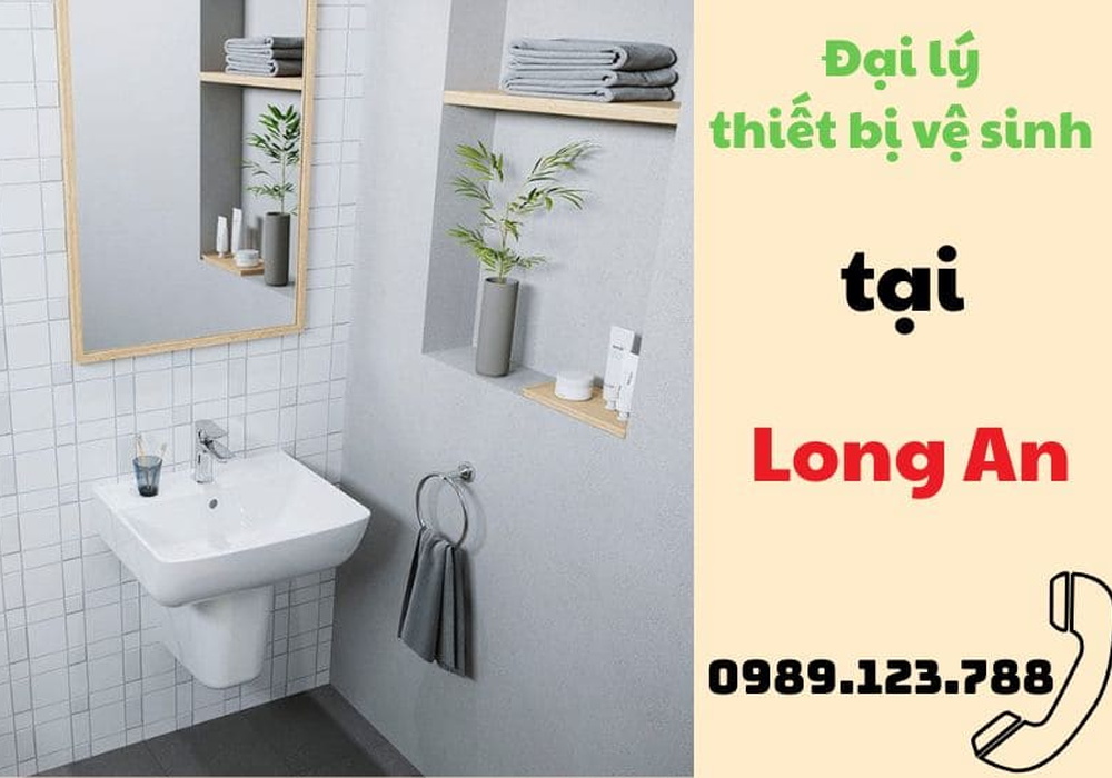 Đại lý thiết bị vệ sinh tại Long An