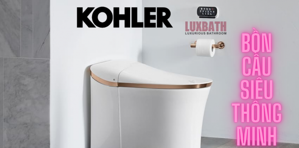 Bồn cầu điện tử siêu thông minh cao cấp Kohler