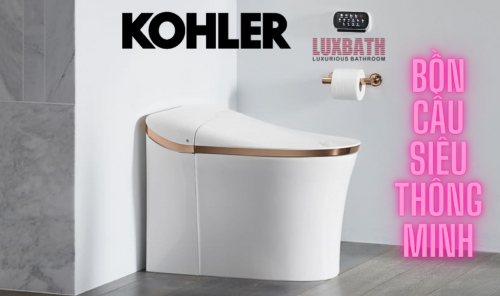 Bồn cầu điện tử siêu thông minh cao cấp Kohler