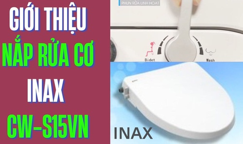 Giới thiệu nắp rửa cơ Inax CW-S15VN
