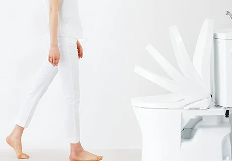 Bồn cầu thông minh V91 tự đóng mở nắp ngồi