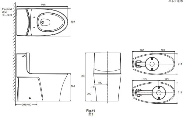 Bồn cầu Kohler K-1381T-S-0 một khối