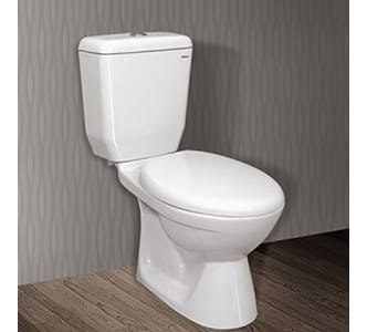 Bồn Cầu 2 Khối Ceravi C306 Nắp Êm