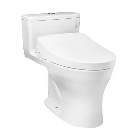 Bồn Cầu Một Khối Nắp Rửa Điện Tử TOTO MS855CDW12