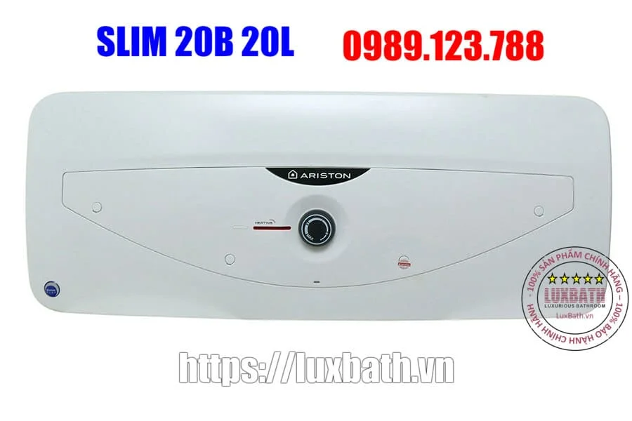 Bình nóng lạnh Ariston 20l ngang
