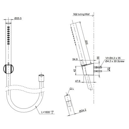 Bản vẽ Bát Sen Massage TOTO TBW02006A