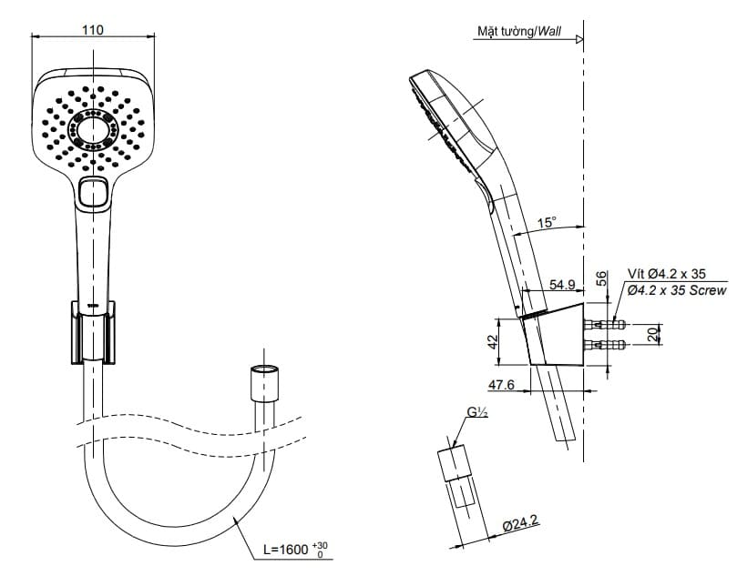 Bản vẽ Bát Sen Massage TOTO TBW02006A