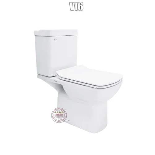 Bồn cầu 2 khối mới nhất của Viglacera VI6