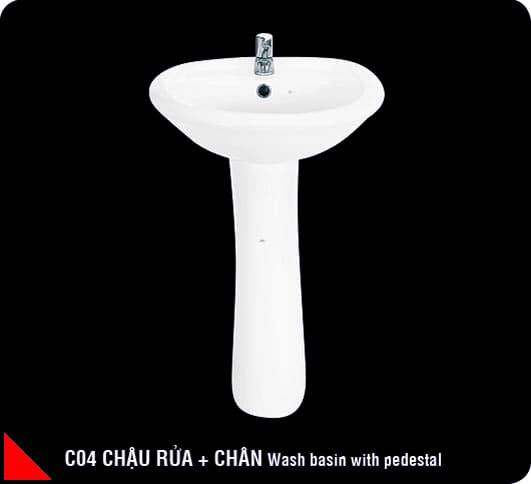 Chậu Rửa Mặt Hảo Cảnh HC C306