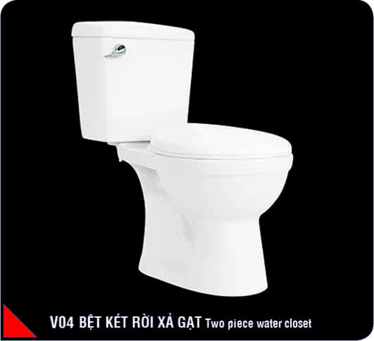 Bàn Cầu 2 Khối Hảo Cảnh HC V07