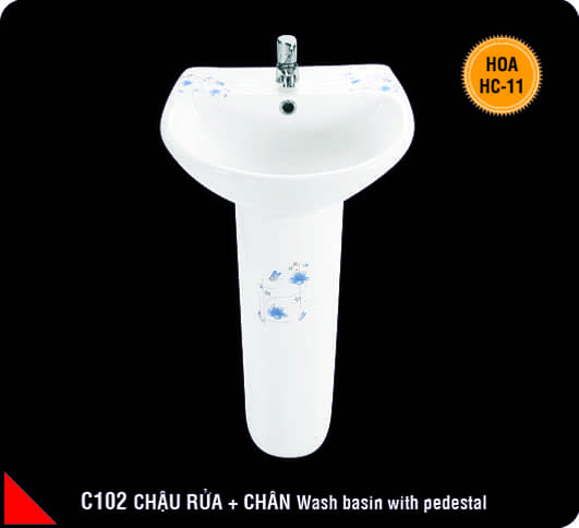 Chậu Rửa Mặt Hảo Cảnh HC C306