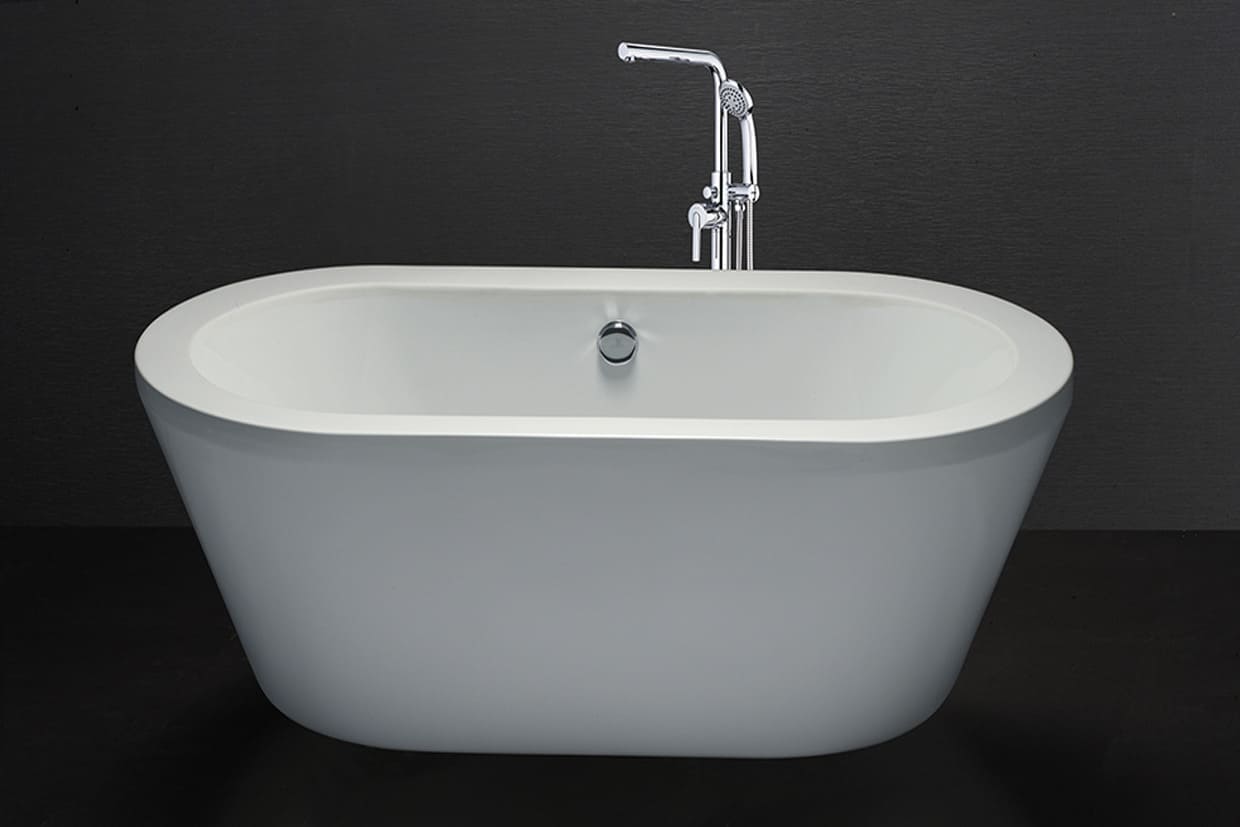 Bồn tắm nằm lập thể có chân yếm Caesar AT6270