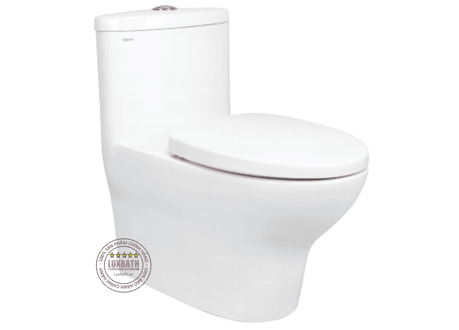 Bồn cầu 1 khối Viglacera nhỏ gọn V37M