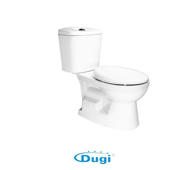 Bồn Cầu 2 Khối Nắp Êm Dugi DG2504