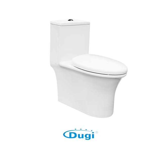 Bồn Cầu 2 Khối Nắp Êm Dugi DG2504