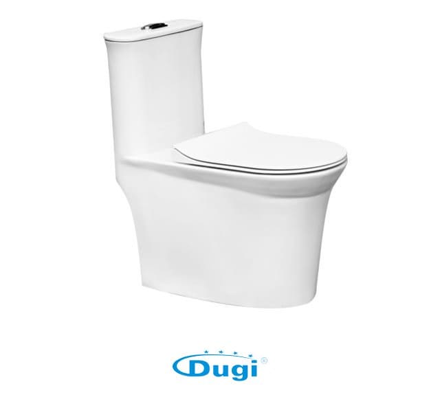Bồn Cầu 2 Khối Nắp Êm Dugi DG2504