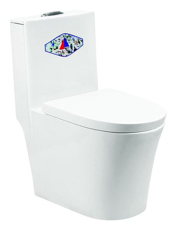 Bồn Cầu 2 Khối Nắp Êm Dugi DG2504