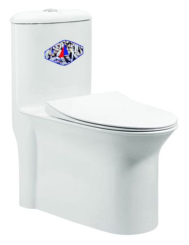 Bồn Cầu 2 Khối Nắp Êm Dugi DG2504