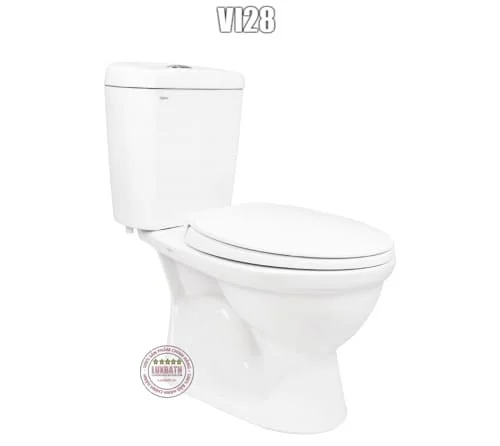 Bồn cầu 2 khối nắp thường Viglacera VI28