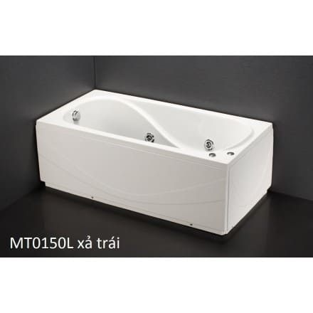 Bồn Tắm Massage 1.5M Chân Yếm Caesar MT0150L/R